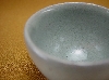 粉青沙器　粉引　粉粧灰青砂器（ふんしょうかいせいさき）　盃　ぐい呑み　唐津焼
