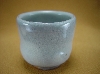 粉青沙器　粉引　粉粧灰青砂器（ふんしょうかいせいさき）　立ちぐい呑み　唐津焼