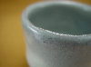 粉青沙器　粉引　粉粧灰青砂器（ふんしょうかいせいさき）　立ちぐい呑み　唐津焼