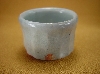 粉青沙器　粉引　粉粧灰青砂器（ふんしょうかいせいさき）　立ちぐい呑み　唐津焼