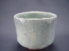 粉青沙器　粉引　粉粧灰青砂器（ふんしょうかいせいさき）　立ちぐい呑み　唐津焼